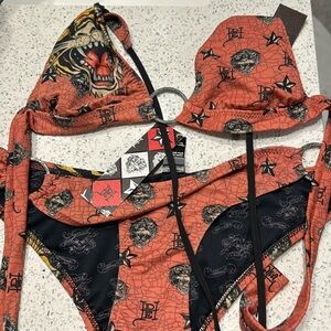 Ed Hardy Bikini NWT
